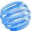 Pink coiled metal compression spring
